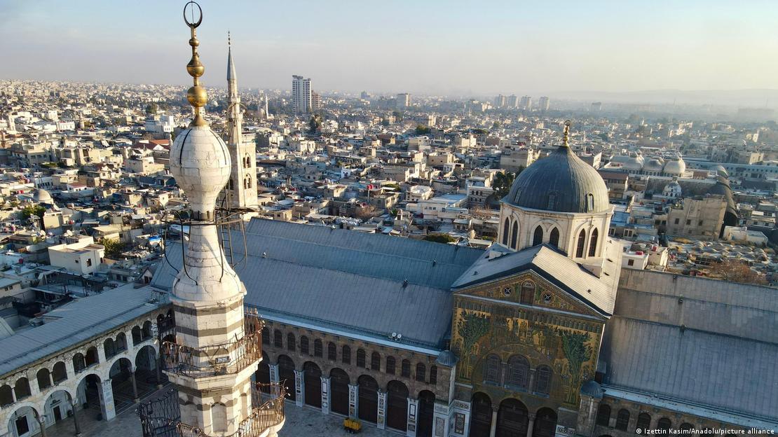 Δαμασκός, Συρία | Άποψη του τζαμιού Ουμαγιάντ