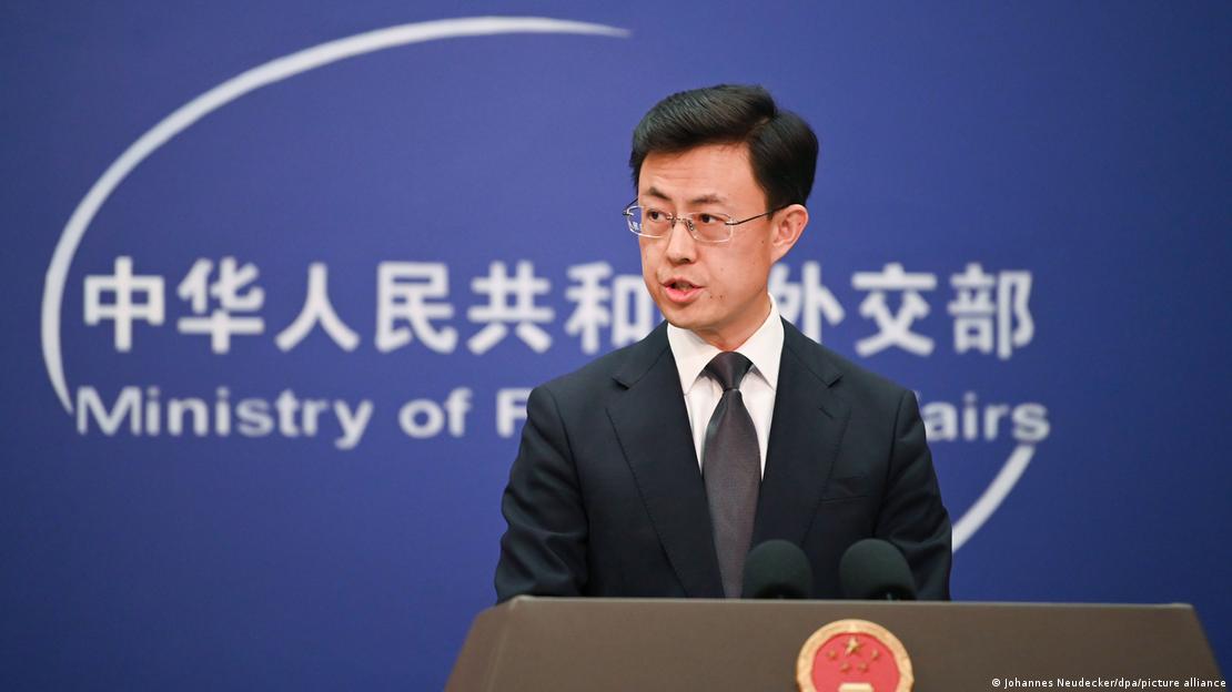 Guo Jiakun, vocero de Exteriores de China. Guo Jiakun, vocero de Exteriores de China.
