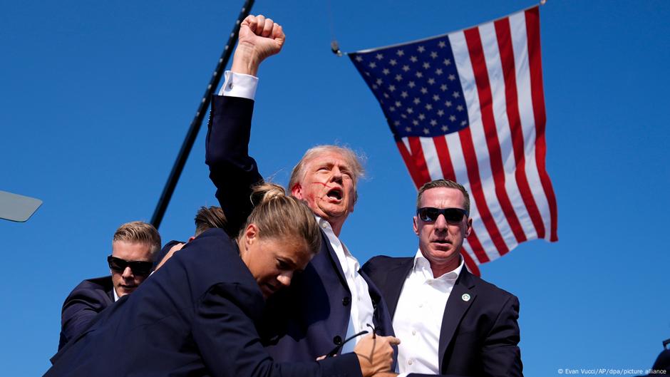 Donald Tramp, posle atentata 13.07.2024.
