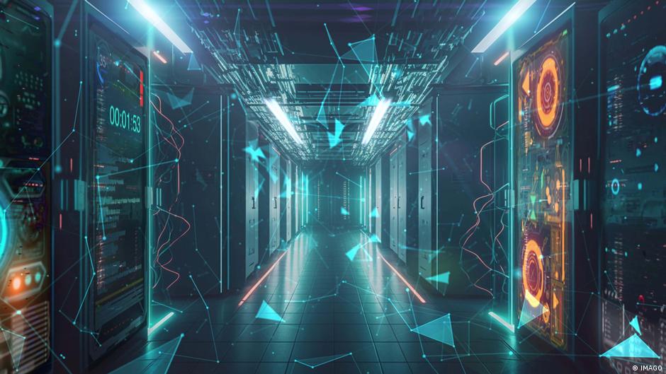 Na fotografiji je superkompjuter, poput onog koji će uskoro biti korišćen za prikupljanje, skladištenje i obradu podataka u nemačkoj pokrajini Hesen