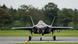 Caça americano F-35 na base da Força Aérea dinamarquesa; foto de 1º de outubro de 2023