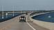 The Seven Mile Bridge between the Atlantic and the Gulf of Mexico, seen here on May 7, 2024 The Seven Mile Bridge between the Atlantic and the Gulf of Mexico, seen here on May 7, 2024