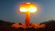 Explosión de una bomba atómica en el desierto. Explosión de una bomba atómica en el desierto.