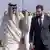 Ahmed Şara ve Şeyh Temim Bin Hamad el Sani