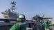 Un F18 encara la pista de despegue en el portaaviones USS Harry S. Truman para atacar posiciones en Somalia en una imagen tomada ayer. Un F18 encara la pista de despegue en el portaaviones USS Harry S. Truman para atacar posiciones en Somalia en una imagen tomada ayer.