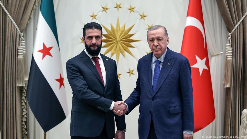 أردوغان: ناقشت مع الشرع اتخاذ خطوات ضد المسلحين الأكراد
