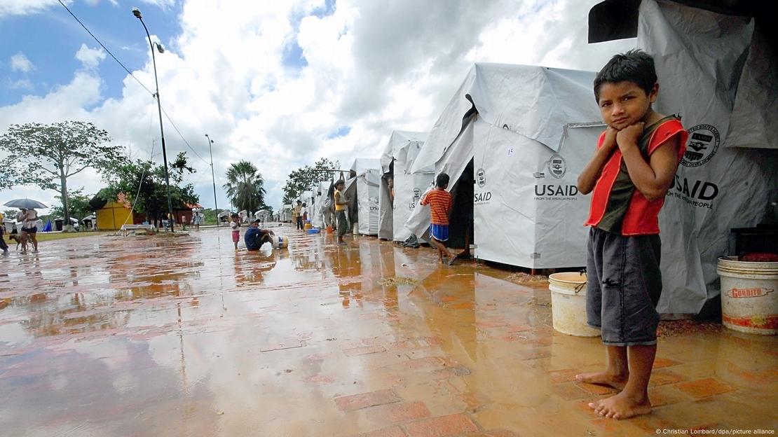 En 2007, unas históricas inundaciones dejaron miles de afectados en Beni, Bolivia. USAID aportó fondos para ir en ayuda de los damnificados. En 2007, unas históricas inundaciones dejaron miles de afectados en Beni, Bolivia. USAID aportó fondos para ir en ayuda de los damnificados.