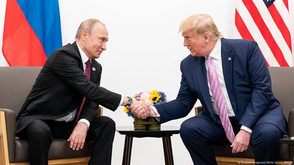 Putin i Tramp na marginama G20 u Osaki, 28. juna 2019.