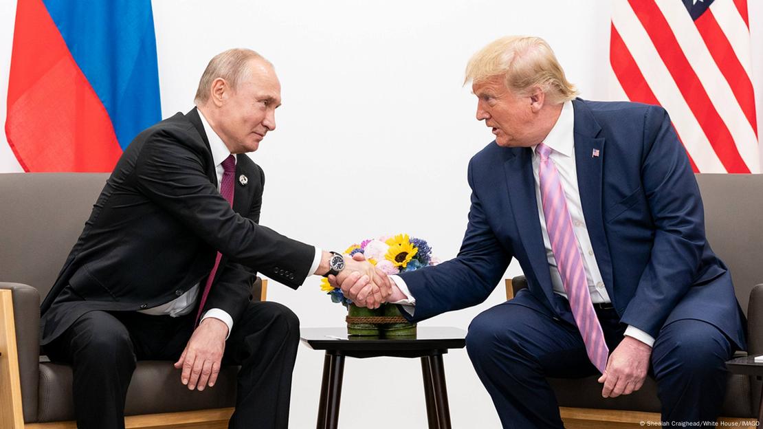 Putin dhe Trump në vitin 2019 në Osaka