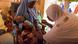 A child being vaccinated in Nigeria A child being vaccinated in Nigeria