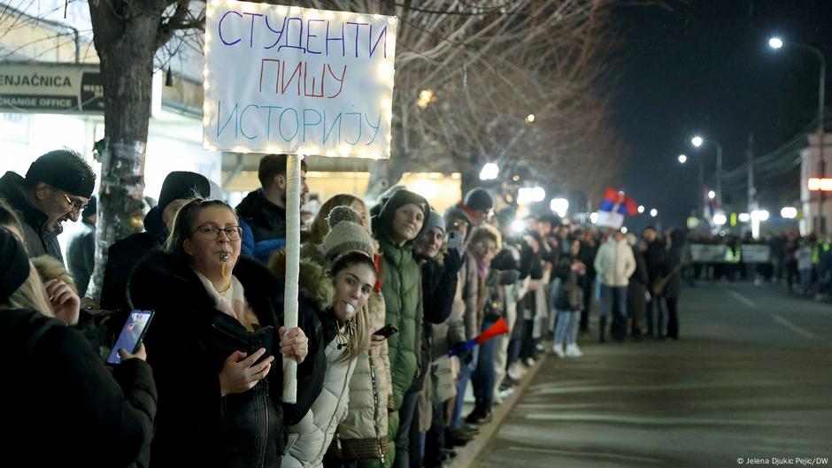 Doček studenata, Ćićevac 12. februara