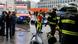 Members of the emergency services work at the scene where a car drove into a crowd in the southern German city of Munich Members of the emergency services work at the scene where a car drove into a crowd in the southern German city of Munich