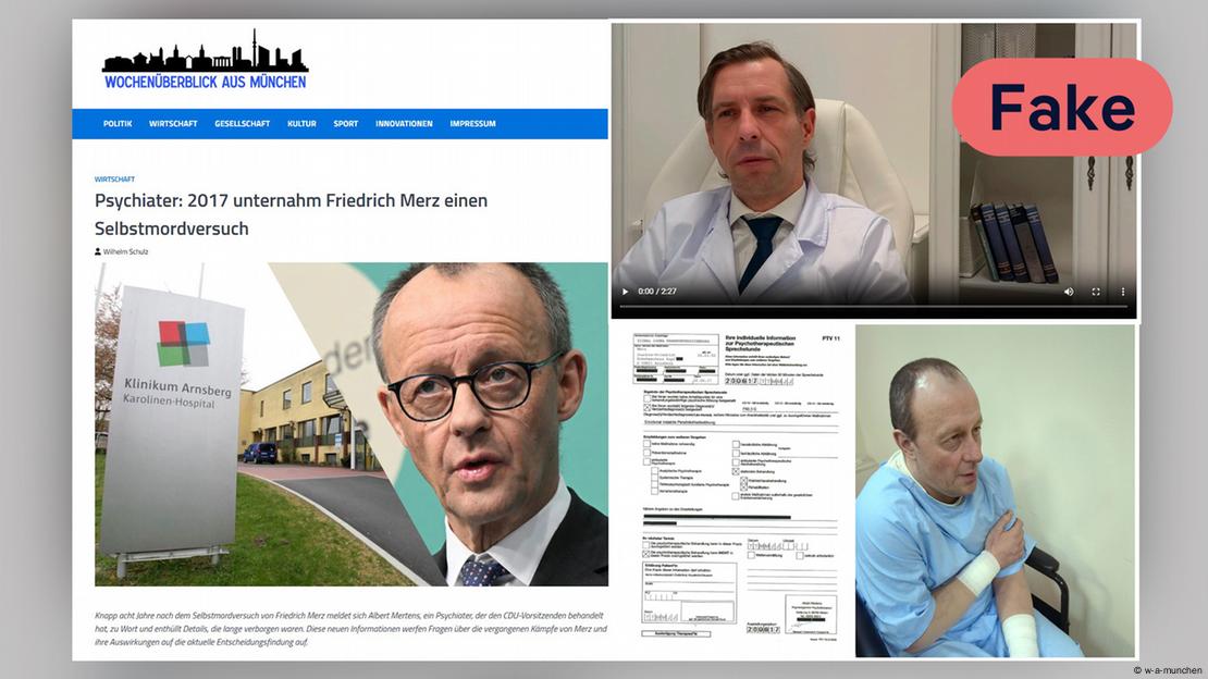 Фейк о психическом состоянии Фридриха Мерца Фейк о психическом состоянии Фридриха Мерца