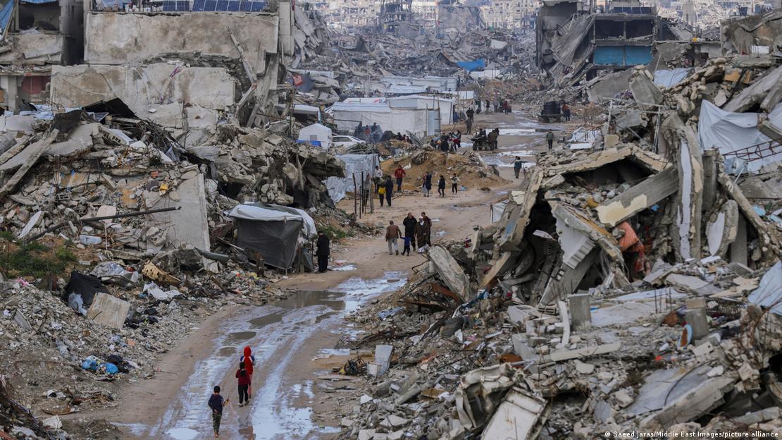 Destrucción en Yabalía, Franja de Gaza. Destrucción en Yabalía, Franja de Gaza.