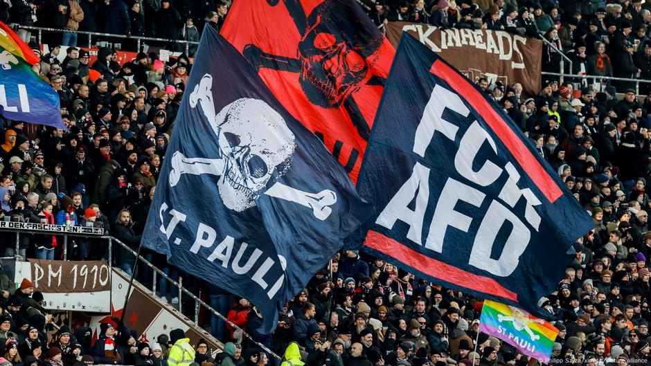 How Germany's politics is reflected in football stands