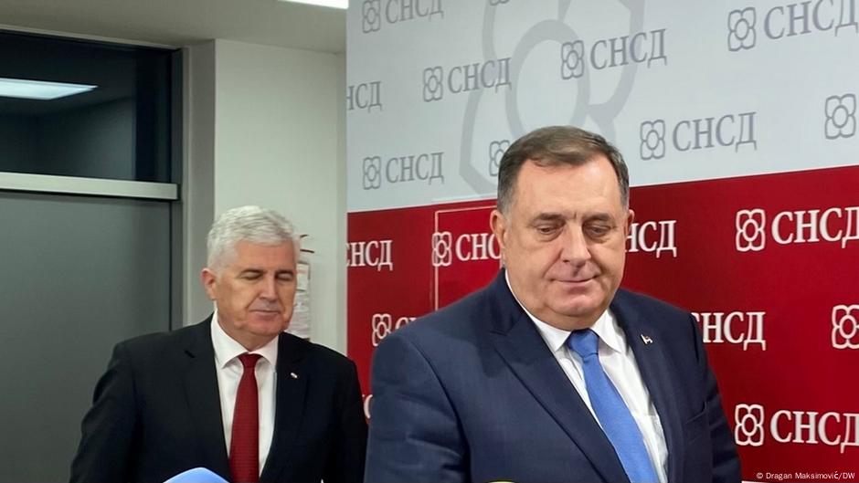 Dragan Čović i Milorad Dodik (Banjaluka, mart 2024.)