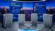 Scholz, Habeck, Merz i Weidel w studiu telewizyjnym Scholz, Habeck, Merz i Weidel w studiu telewizyjnym