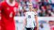 Giulia Gwinn mit Kapitänsbinde in einem Länderspiel der DFB-Frauen Giulia Gwinn mit Kapitänsbinde in einem Länderspiel der DFB-Frauen