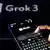 Ilustración de un robot manejando la IA de Grok.
