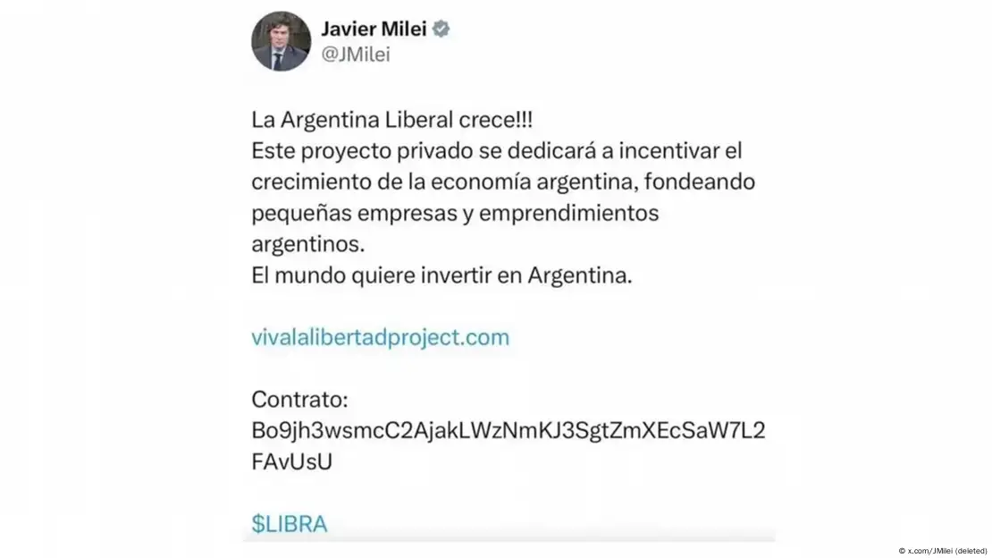 El escándalo $Libra pone a Javier Milei bajo presión ? DW ? 20/02/2025