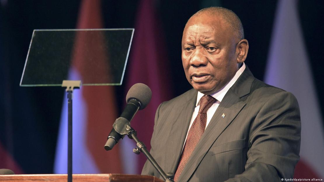 Südafrikas Präsident Cyril Ramaphosa steht beim Thema Landverteilung unter Druck  