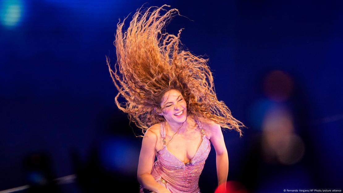 Shakira durante un concierto en Barranquilla, Colombia. Shakira durante un concierto en Barranquilla, Colombia.