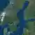 Skandinavien | Satellitenbild von Schweden und Nachbarländern