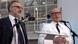 Los médicos del papa Francisco, el profesor Sergio Alfieri y el doctor Luigi Carbone.
