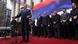 President of Republika Srpska (Serb Republic) Milorad Dodik gestures as he addresses supporters during a protest in Banja Luka, Bosnia and Herzegovina President of Republika Srpska (Serb Republic) Milorad Dodik gestures as he addresses supporters during a protest in Banja Luka, Bosnia and Herzegovina