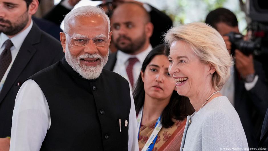 Von der Leyen, EN India para Fortalecer Vínculos Comerciales – DW – 27/02/2025