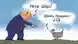 Карикатура: карикатурный президент США Дональд Трамп показывает на курицу пальцем и говорит: "Неси яйца!", а курица отвечает: "Ввожу пошлину - 25%".