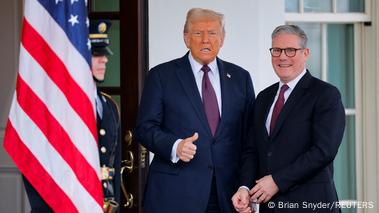US President Donald Trump meets British Prime Minister Keir Starmer at the White House in Washington US President Donald Trump meets British Prime Minister Keir Starmer at the White House in Washington