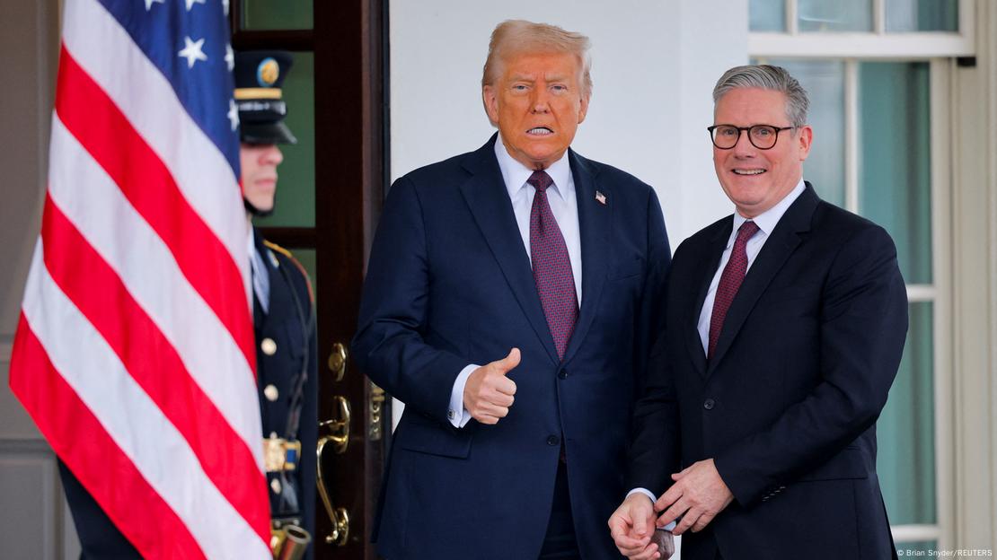 Uashington | Takim mes Donald Trump dhe Keir Starmer Uashington | Takim mes Donald Trump dhe Keir Starmer