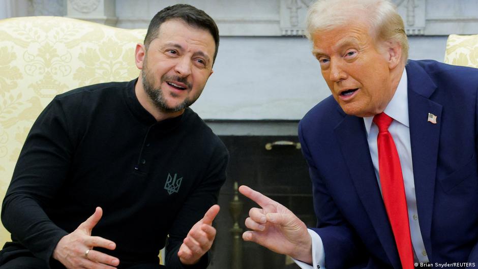 Трамп раскритиковал Зеленского за слова о нескором мире с РФ – DW – 03.03.2025