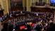 El Palacio Legislativo durante la juramentación de Orsi, Montevideo (01.03.2025)