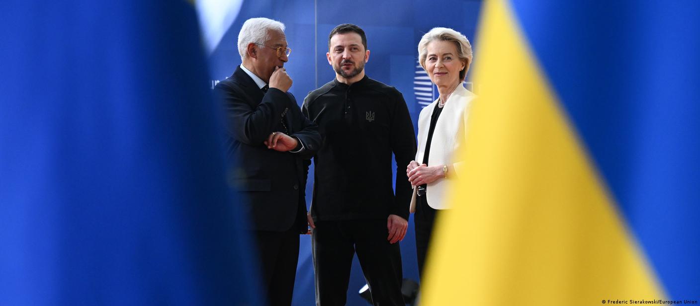 Лидеры стран ЕС: Украина должна сама определять свое будущее – DW – 12.08.2025