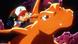 Japan 1999 | Szenenbild aus "Pokémon 3 – Im Bann des Unbekannten" mit Ash Ketchum und Charizard Japan 1999 | Szenenbild aus "Pokémon 3 – Im Bann des Unbekannten" mit Ash Ketchum und Charizard