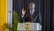 President of Kenya, William Ruto, at a podium President of Kenya, William Ruto, at a podium