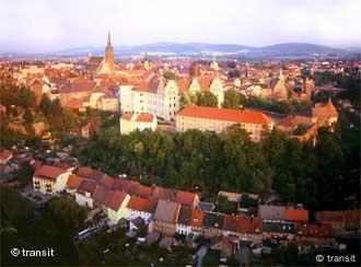 Sobre los tejados de Bautzen.