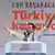 Hoffnungsträger der türkischen Opposition Ekrem Imamoglu auf einer Bühne. Hinter ihm steht in Großbuchstaben: Die Türkei wird gewinnen