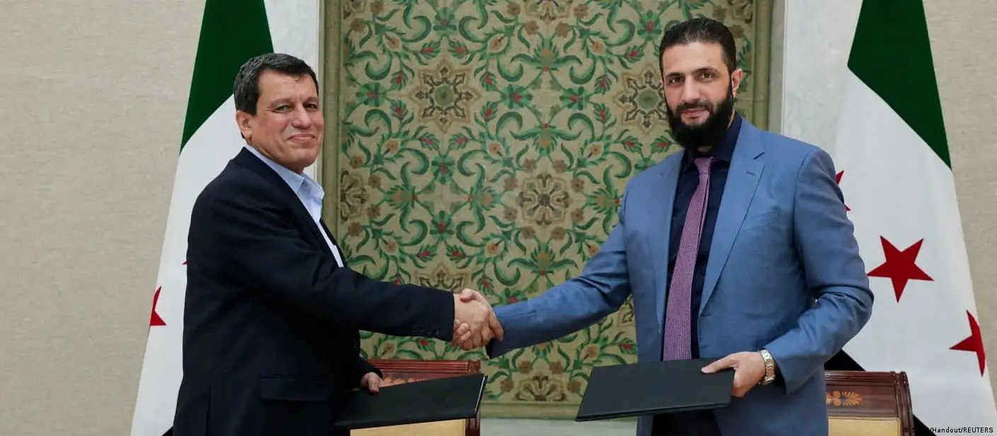 Suriye'de ABD aracılığında Ahmed Şara-Mazlum Abdi görüşmesi – DW – 09.07.2025