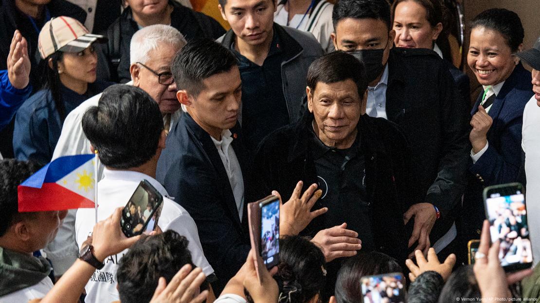 Rodrigo Duterte em Hong Kong