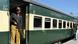 A Pakistani policeman stands on a train before departure at a railway station in Quetta on April 9, 2014 A Pakistani policeman stands on a train before departure at a railway station in Quetta on April 9, 2014