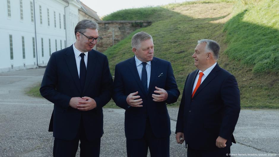 Aleksandar Vučić, Robert Fico i Viktor Orban (fotografija iz oktobra 2024.)