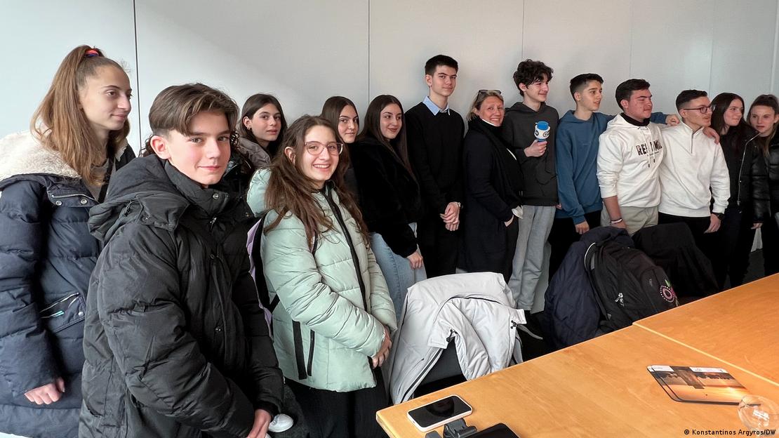 Μαθητές του 1ου Γυμνασίου της Τούμπας στην Deutsche Welle