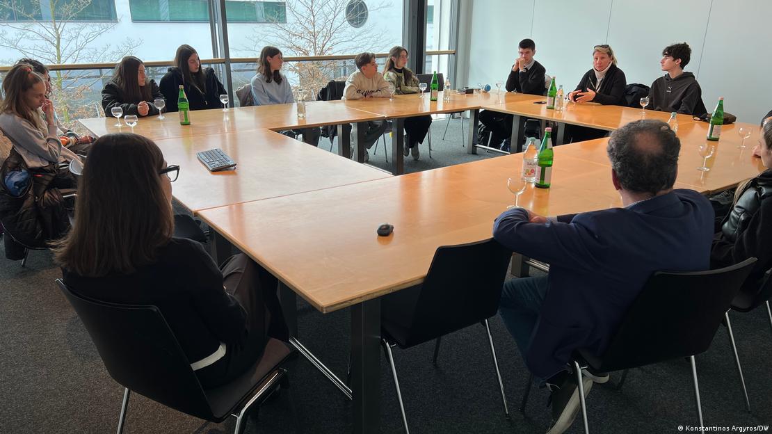 Μαθητές του 1ου Γυμνασίου της Τούμπας στην Deutsche Welle