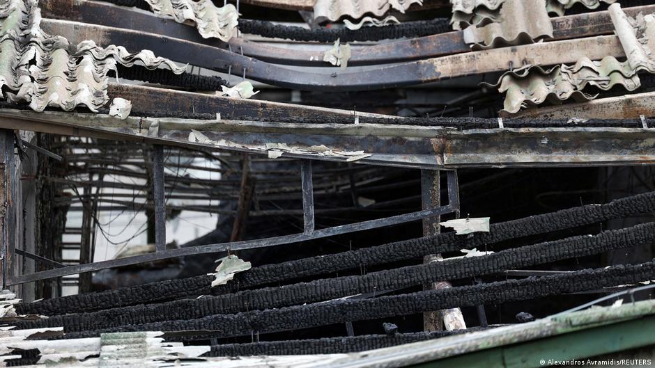 Mesto stradanja u Kočanima posle požara