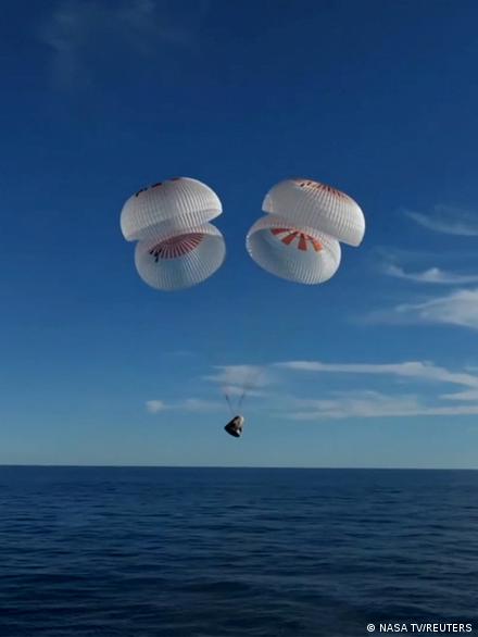 Stranded NASA astronauts have landed back on Earth