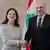 الرئيس اللبناني جوزيف عون مستقبلا وزيرة الخارجية الألمانية أنالينا بيربوك (19.03.2025).