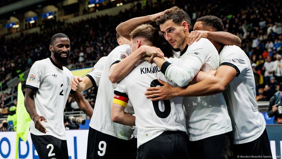 Germany win in Italy as Nations League final four looms